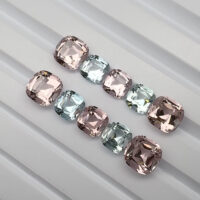 Морганиты и аквамарины сет 7.35 ct